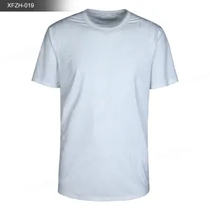 Мужская бесшовная быстросохнущая футболка, эластичная дышащая водостойкая футболка с охлаждающей кожей, белая футболка на заказ, Мужская футболка