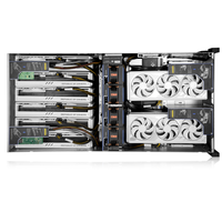 Nouveau modèle de GPU 6u 8 cartes GPU Serveur G6660T5 avec TDP jusqu'à 350W Serveur IA