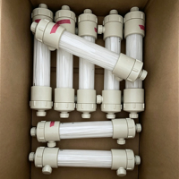 Module de membrane à fibres creuses à l'échelle de laboratoire, boîtier pour tests en laboratoire, 10kDa-500kDa, 0.1-0.45m, cartouche filtrante TFF en PVDF PES