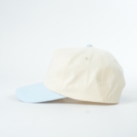Gorra de Hombre de Talla Grande, 5 Paneles, Sin Estructura, de Algodón, con Logotipo Bordado Personalizado, Gorras con Cierre a Presión