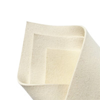 Feutre 100 % laine absorbant et durable pour tamponnement industriel, accessoires d'usine, poids moyen