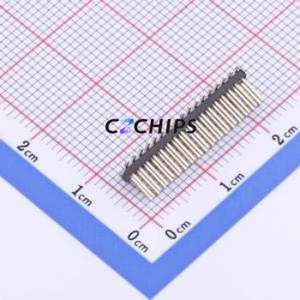 PZ127-2-17-S Pin Header SMD,P=1.27mm Connector ( Pin Structure: 2x17P )( Pitch: 1.27mm )( Row Spacing: 1.27mm ) - Product Image 1