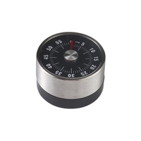 Timer dapur magnetik Manual, Timer dapur 60 menit, Timer hitung mundur