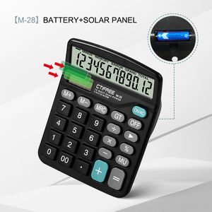 Calculadora con Pantalla LCD, de Oficina, de Escritorio, de Plástico, con Logotipo Personalizado, Financiera, Comercial, <span class=keywords><strong>M</strong></span>-28, 12 Dígitos, Funciona con Batería, Calendario Doble - Product Image 4