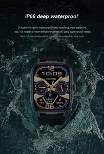 <span class=keywords><strong>Pulsera</strong></span> Deportiva Inteligente M106 con <span class=keywords><strong>Pantalla</strong></span> <span class=keywords><strong>Grande</strong></span> de 1.85, Resistente al Agua IP68, Reloj Multifuncional para Actividades al Aire Libre - Product Image 6