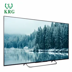 كبيرة الحجم 85 بوصة الزجاج المقسى شاشة مسطحة التلفزيون الذكية 4K tv الروبوت مع DVB-S2/T2