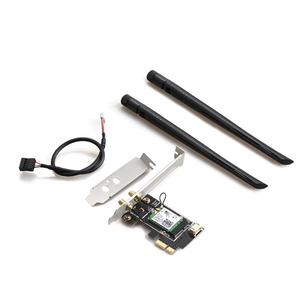 การ์ดเครือข่ายไร้สาย <span class=keywords><strong>Intel</strong></span> <span class=keywords><strong>AX200</strong></span> PCIe 3000Mbps <span class=keywords><strong>WIFI6</strong></span> LAN Card PCI-E 802.11ax WIFI + BT5.0 สำหรับ PCI-E - Product Image 3