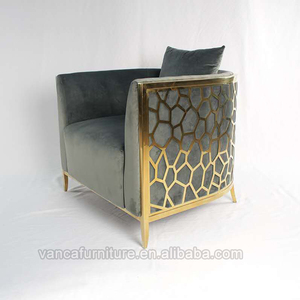 Khung Kim Loại Vàng Khung Nhung Ghế Sofa 1 + 2 + <span class=keywords><strong>3</strong></span> Modular - Product Image 5