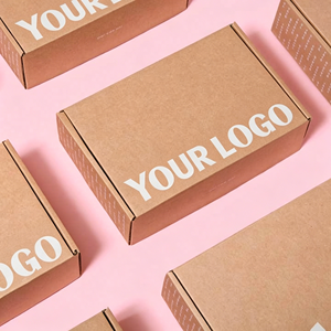 Wholesale Eco Mailer Corrugated Paper Custom Logo Printed Gift Shipping <strong>Mailing</strong> Packaging <strong>Box</strong> for Skincare - Product Image 1
