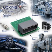 Konektor MX34016NF3 WX 28P Adaptor Motor Servo Male SPS Housing Kontak Paduan Tembaga 12V DC 2.5A Arus Terukur Bentuk Persegi Panjang