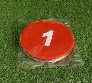 Fabriek Groothandel Van Hoge Kwaliteit Voetbal Trainingsapparatuur Pvc 30Cm Marker Disc Kegel Voetbal Training Platte Marker Kegel - Product Image 4