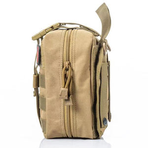 Kit de Primeros Auxilios Táctico Multifuncional de Fábrica, Compatible con Molle, Equipo de Supervivencia, Bolsa Médica de Emergencia para Campamento al Aire Libre - Product Image 4