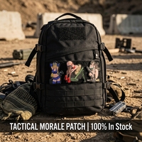 Patch en PVC Caoutchouc Adhésif 3D en Relief Coloré avec Image de Personnage Amusant pour Sacs à Dos, Vêtements et Uniformes