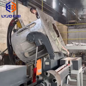 Fourneau de fusion à induction industriel de 100 kg à 20 tonnes, machine de fusion de ferraille et de fer avec plusieurs dispositifs de protection de sécurité - Product Image 2