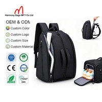 Sac à dos de sport personnalisé pour pickleball, pour 4+ raquettes, avec compartiment à chaussures, poche pour ordinateur portable et crochet de fixation