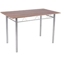 Meubles de salle à manger modernes en métal de luxe, ensemble de table et de chaises à quatre places pour cuisine, salon ou villa par Ulandy