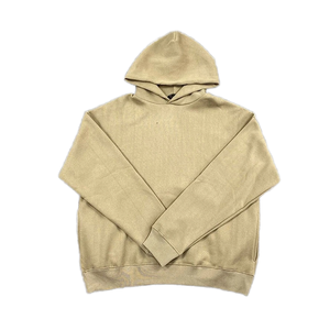 Oferta de Fábrica: Sudadera Oversize de Algodón 100% de 500 g/m² para Hombre, de Doble Capa, Hombro Caído, Ajuste Holgado, Color Liso, Ecológica - Product Image 1