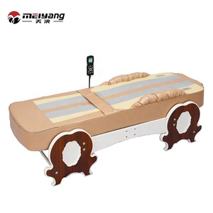Meiyang todo el cuerpo Jade <span class=keywords><strong>fisioterapia</strong></span> cama de la <span class=keywords><strong>columna</strong></span> Cervical corrección 3D elevación eléctrica Jade cama de masaje - Product Image 2