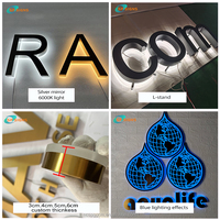 Panneau publicitaire personnalisé SP SIGN, prix d'usine, panneau décoratif mural intérieur, lettres lumineuses 3D LED, panneau publicitaire extérieur