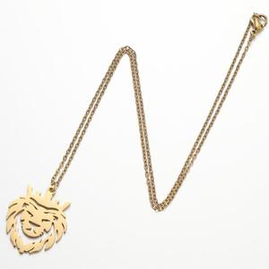 New Fashion Crown <strong>Lion</strong> <strong>Pendant</strong> Women's Necklace Personalized Simple Fashion Jewelry Accessories - Product Image 2