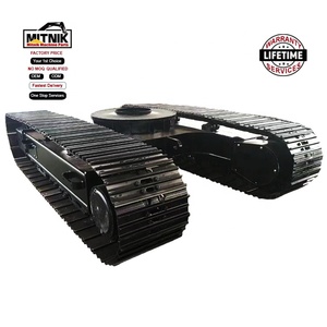 Rangka samping jalur baja ekskavator 10T <span class=keywords><strong>20T</strong></span> 30T, suku cadang mesin konstruksi - Product Image 1