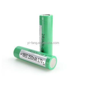 Oplaadbare 18650 25R batterij <span class=keywords><strong>3</strong></span>.7V 2500mAh 20A Li-ion cel voor tuingereedschap & elektrisch gereedschap - Product Image 2