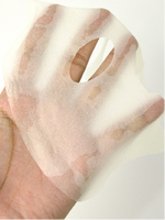 Masque facial en tissu de fibres végétales Lyocell Rayonne, masque en gel biodégradable en fibres naturelles, masque sec en tissu non tissé