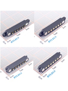 Pogo Pin Nối Từ Không Thấm Nước 2 3 4 5 6 7 8 9 10 12 14 16 20 Pin Pin Suối Nước Nạp Từ Kết Nối Điện - Product Image 5