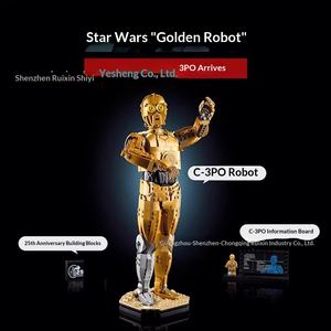 Bloques de Construcción de Plástico Compatibles con Otros Sistemas, para el Robot C-3PO 75398, Juguete de Ensamblaje para Mayores de 14 Años - Product Image 1