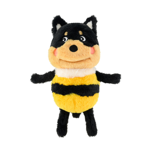 Peluche de Perro <span class=keywords><strong>Shiba</strong></span> <span class=keywords><strong>Inu</strong></span> con Traje de Abeja de Alta Calidad, Certificado CE/EN71, Juguete de Peluche, Almohada para Mascotas - Product Image 2
