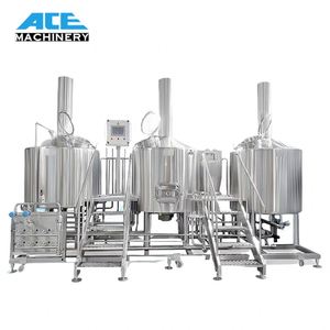 Machine à café commerciale 500L en SUS304 pour infusion à froid (Cold Brew) avec chemises de refroidissement, agitateur, cuve sous pression et pompe - Product Image 6