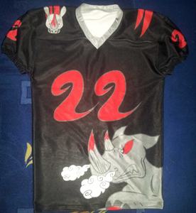 Pantalon de compression en jersey sergé de football américain à sublimation grande taille respirant caractéristique - Product Image 6