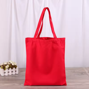 Customizable high-quality <b>material</b> 100% pure cotton tote <b>bag</b>, lightweight and reusable shopping <b>bag</b> - Product Image 5