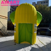 Stand de limonade gonflable à vendre, Tente de vente de jus de citron gonflable avec impression de logo gratuite, Stand gonflable le plus vendu de l'été