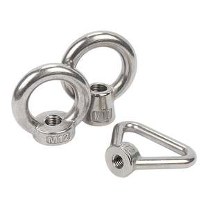 304 316 écrous à œil en acier inoxydable écrous à anneau de levage écrous à œil triangulaires Base haute Style japonais qualité marine DIN GB Standard - Product Image 4