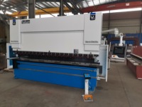 Presse plieuse électro-hydraulique KEC CNC 4000 mm avec commande Delem DA53T 6+1 axes pour le pliage de tôles