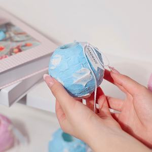 Vela de aromaterapia hecha a mano de <span class=keywords><strong>terrazo</strong></span> de nuevo diseño, vela <span class=keywords><strong>para</strong></span> quemar en espiral <span class=keywords><strong>para</strong></span> relajación y regalos de oficina - Product Image 5