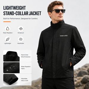 Outdoor <b>Jacket</b> Windproof Waterproof Breathable Functional Shell Coat Corporate Uniform Work <b>Travel</b> <b>Jacket</b> - Product Image 1