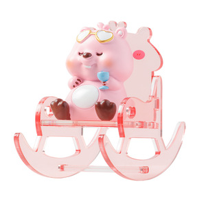 Caja Sorpresa de Silla Mecedora Yu Mo con Mini Figuras de Animales, 6 Básicas y 1 Coleccionable Oculta, Adorno de Escritorio, Regalo - Product Image 5