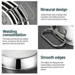 Assiettes à dîner rondes en argent écologiques personnalisées pour restaurant, plateau à <span class=keywords><strong>pizza</strong></span>, plats de cuisson légers en acier inoxydable pour la cuisine - Product Image 6