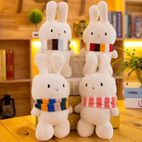 Fábrica al por mayor promoción especial 7 pulgadas juguete de peluche máquina de agarre muñeca juguete boda animal relleno suave grúa muñeca