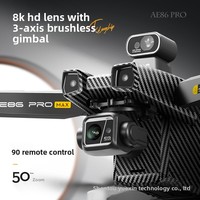 AE86 + Transmission d'images numériques Écran tactile Évitement d'obstacles Photographie aérienne professionnelle HD Drone GPS Télécommande 1