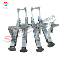 Les stabilisateurs hydrauliques de conteneur soulèvent les vérins hydrauliques de conteneur d'expédition de cargaison