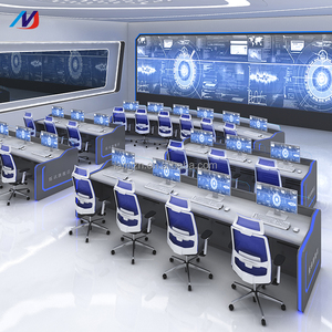 Hiện Đại Tùy Chỉnh Giao Diện Điều Khiển Máy Trạm Đa Màn Hình Hỗ Trợ Cho 24/7 An Ninh Quản Lý Dữ Liệu Bền Lưu Trữ Cho Khách Sạn - Product Image 1