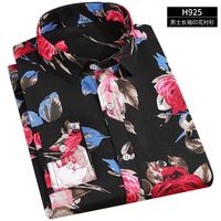 Chemises habillées décontractées d'été pour hommes, à simple boutonnage, manches longues, grandes tailles, respirantes, 100 % polyester, vente en gros de haute qualité