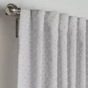 Cortinas de Chifón Vianney, Juego de 2 Piezas de Longitud Completa, Color Sólido, Estilo Minimalista, para Todas las Estaciones, Tela de Poliéster - Product Image 4