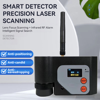Nouveau Mini Caméra Espion GPS Multifonction 5x Zoom Optique avec Détection Laser Infrarouge, Détection RF, Alarme Stroboscopique, en Acier Inoxydable Noir