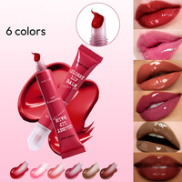 Glansrijke lippenbalsem met glanzende, dauwachtige finish, glazen finish, dagelijks gebruik, OEM ODM, aangepaste logo's