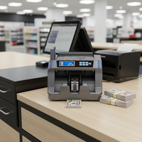 Compteur de billets portable, machine à compter l'argent, compteur de devises