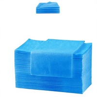 Draps médicaux jetables portables à bas prix, matelas respirant non tissé imperméable avec trous, certifié CE Classe I